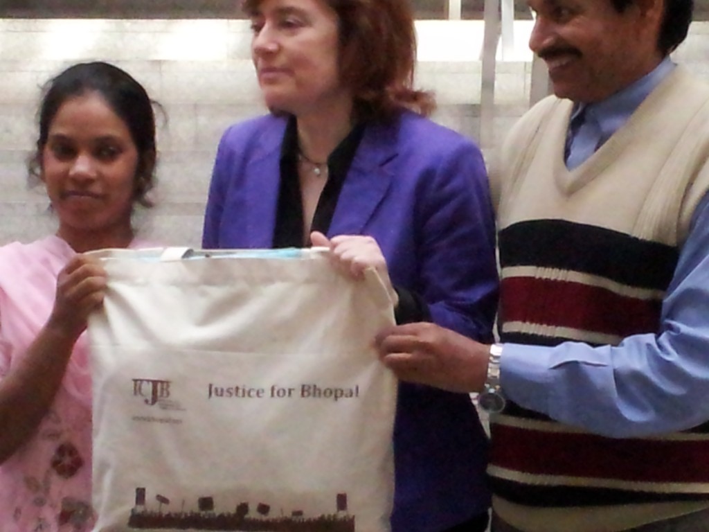 Scottish Friends of Bhopal charity Edinburgh Scottish Paliament